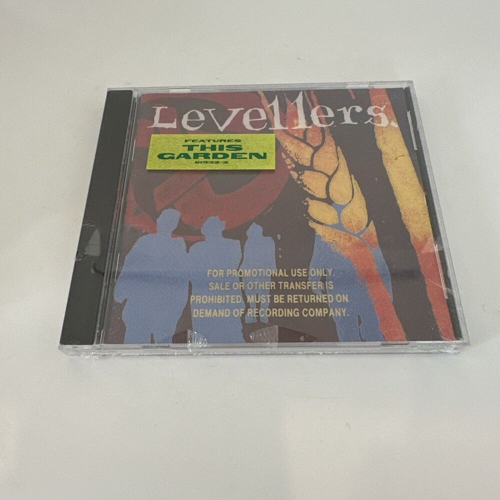 Levellers - Leve11ers - Promo Sealed CD With Hype Sticker 1994 Elektra G1532-2